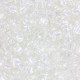 Rocalla Miyuki 6/0 - Pearlized effect crystal white ab 6-3637